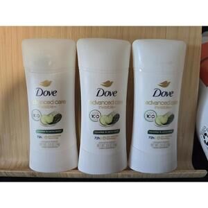 Dove Advanced Care Invisible+Deodorant, 2.6 Ounce (Pack of 3) Exp:2/27-